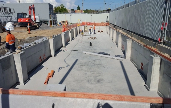 Orange Zone Substation – New Foundation Construction by Multiworks