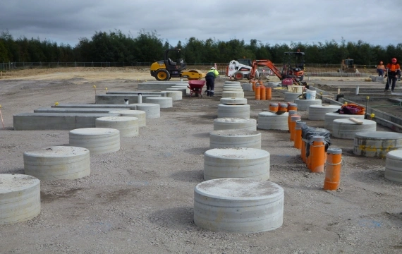Reinforced Concrete Foundations Construction – Cranbourne Zone Substation