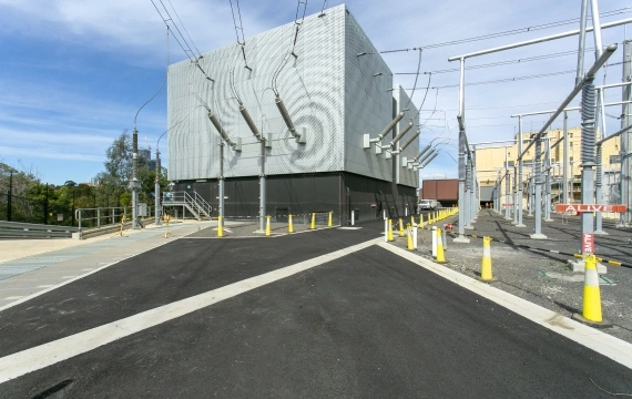 Richmond Terminal Station - New 220 & 66kV switchyards Installation